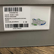 Balenciaga Track White Blue Green new -  542023W3AC49034 - 5