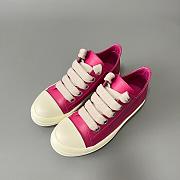 Rick Owen low lace up red  - 6