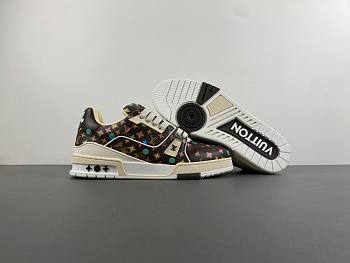  Louis Vuitton Trainer Mocha Multi-Color Monogram 