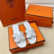 Hermes Oran sandal white - 2