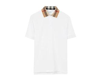 Burberry polo white shirt 