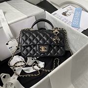 Chanel mini flap bag black - 20x12x6cm - 1