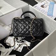 Chanel mini flap bag black - 20x12x6cm - 6