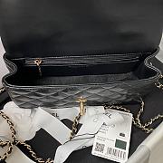 Chanel mini flap bag black - 20x12x6cm - 4
