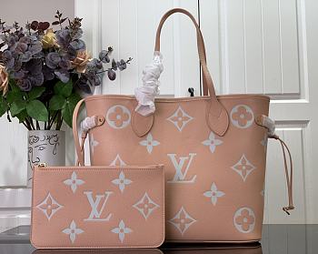 LV NEVERFULL medium handbag  m46329 pink - 31 x 28 x 14 cm