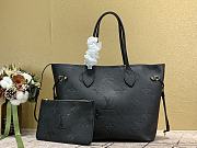 LV NEVERFULL MEDIUM BLACK  M45686 - 32 x 29 x 17 cm - 6