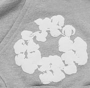Denim Tears The Cotton Wreath Grey Hoodie - 2