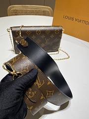 LV  FELICIE chain bag envelope three-in-one - 21*12*3CM - 2