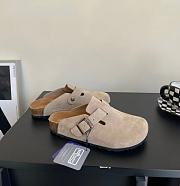 Birkenstock Boston BROWN Clogs - 1