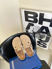 Birkenstock Boston BROWN Clogs - 4