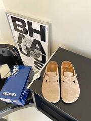 Birkenstock Boston BROWN Clogs - 3