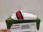Gucci Pursuit Pool Slides White 308234 GIB10 9079 - 4