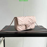 GG MARMONT MINI BAG PINK SIZE 21cm x 12cm x 5cm - 5