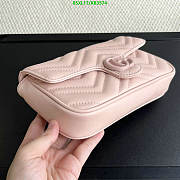 GG MARMONT MINI BAG PINK SIZE 21cm x 12cm x 5cm - 4