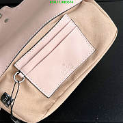 GG MARMONT MINI BAG PINK SIZE 21cm x 12cm x 5cm - 3