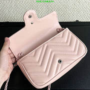 GG MARMONT MINI BAG PINK SIZE 21cm x 12cm x 5cm - 2