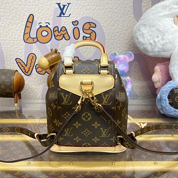LOUIS VUITTON Montsouri Mini MonogramBackpack M11199 Size: 24 x 25 x 12 cm