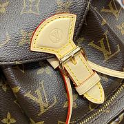 LOUIS VUITTON Montsouri Mini MonogramBackpack M11199 Size: 24 x 25 x 12 cm - 3