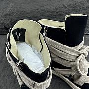 Rick Owens DRKSHDW Jumbo Puffer mega-laced sneaker boots - 5