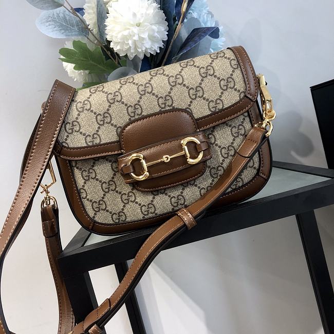 Gucci GG 1955Horsebit Bag monogram 568574  size 21*16*8cm - 1