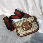 Gucci GG 1955Horsebit Bag monogram 568574  size 21*16*8cm - 3