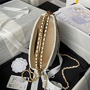 Chanel 24A small hobo handle AP4066 Grained calfskin - size: 19×14×7cm - 6