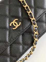 CHANEL24s black gold size 20cm - 2