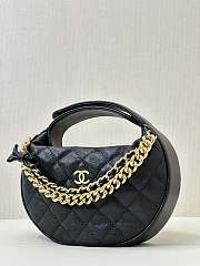 Chanel's hula hoop bag black Size: 19-12-4cm - 4