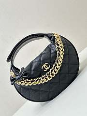Chanel's hula hoop bag black Size: 19-12-4cm - 3
