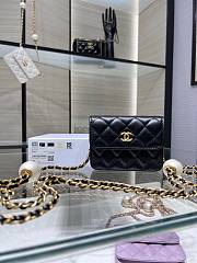Chanel 24s latest lipstick bag pearl size 12cmX9cm - 1