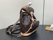 Louis Vuitton Montsouris bagpack M11198 mini size 24 x 25 x 12 - 5