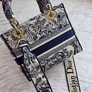 Dior Medium Lady D-Lite Bag size 24 cm  - 5