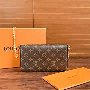 LV POCHETTE FÉLICIE CHAIN ​​BAG M81896 Size: 21x12x3cm - 5
