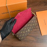 LV POCHETTE FÉLICIE CHAIN ​​BAG M81896 Size: 21x12x3cm - 3