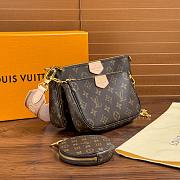 LV MULTI POCHETTE ACCESSORIES handbags  M44840 Size: 24x13.5x4cm - 5