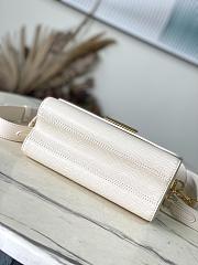  LV white Twist medium handbag M24765 size 23 x 17 x 9.5 - 5