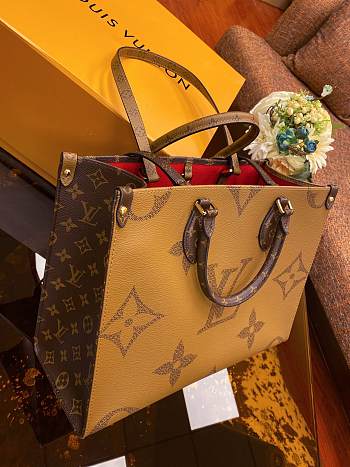 LV on the go MM M45039 size 34x26x13cm