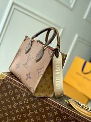 LV On The Go M46373 size 25.0 x 19.0 x 11.5 - 5