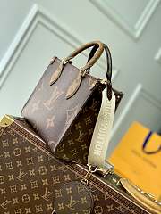 LV On The Go M46373 size 25.0 x 19.0 x 11.5 - 4