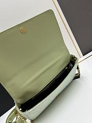 YSL straw bag mint size 22*14*7cm - 3
