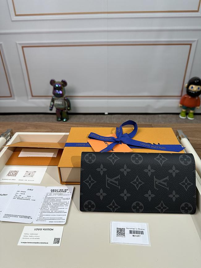 Louis Vuitton men wallet - size 19X10cm - 1