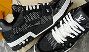  Louis Vuitton Trainer black full box with LV box - 5