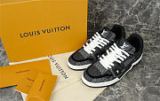  Louis Vuitton Trainer black full box with LV box - 6