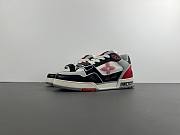 Louis Vuitton LV trainer Velcro black and red  - 6