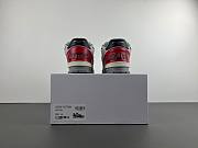 Louis Vuitton LV trainer Velcro black and red  - 3