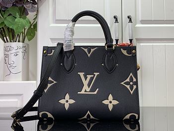 LV ONTHEGO BAG BLACK m45779 size 35x19x11.5cm