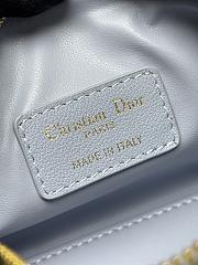 Dior Groove 16 Mini Bag blue - size 16 x 11 x 8 cm - 3