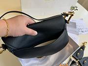 Dior Saddle leather black big size 24*20cm - 3