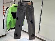 Chrome Heart Black grey jeans  - 2