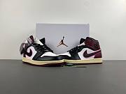 Air Jordan 1 Mid SE Bordeaux - FQ7818-101 - 4